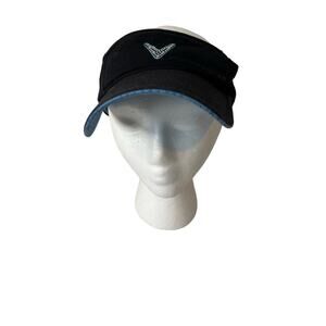 Callaway Golf One Size Adjustable Sun Visor Hat‎ Blue Crystal Logo Golf Wear